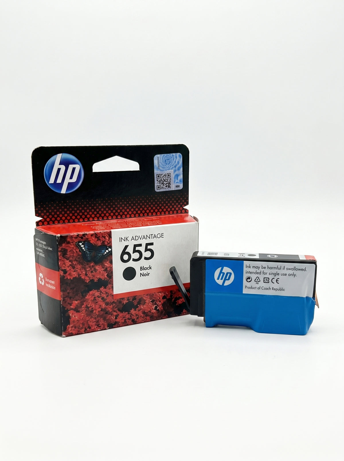 Cartouche d'Imprimante HP 655 | Pack 3 Couleurs : Noir, Jaune, Rose