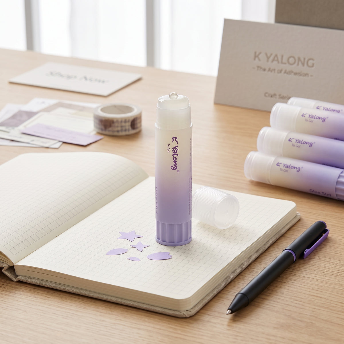 Colle Stick Yalong To Go - Colle Solide Performante pour Loisirs Créatifs