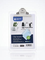 Porte-bloc A4 plastique - Support à Pince pour Bureau