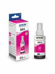 Cartouche d'Impression 70ml – Couleurs Jaune, Vert Et Rose
