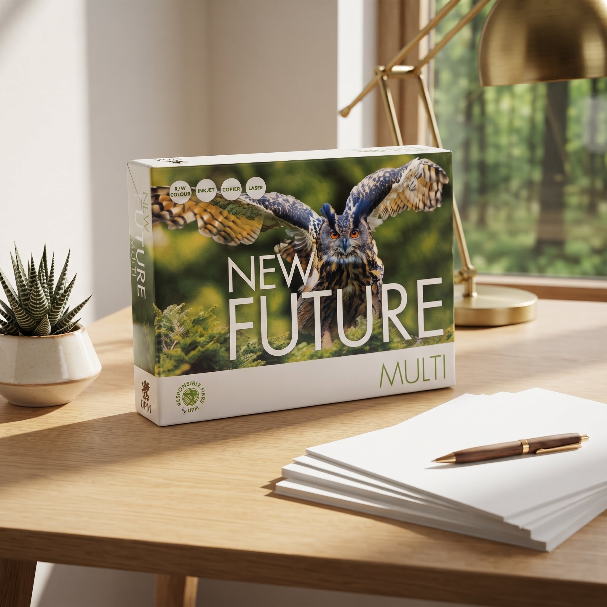 Rame de papier A4 90g New Future - 500 Feuilles Multi-usages
