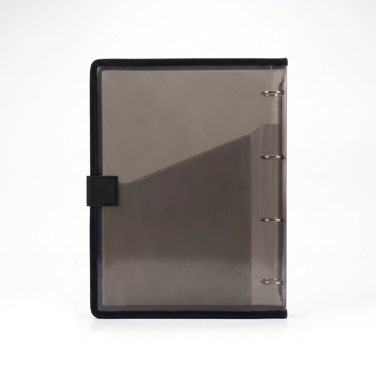 Classeur souple 4 anneaux Transparent -  Foldermate