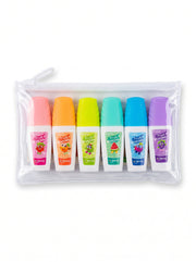 Surligneurs Fluorescents Pastel – Lot de 6 Couleurs Yalong | Fournitures de Bureau et Scolaires