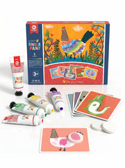 Boîte de peinture Mobee 6 pièces - Gouache pour enfants