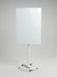 Chevalet de conférence en verre magnétique mobile - 70x100 cm