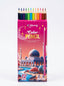 Crayons de couleur 12pcs Yalong To Go - Matériel Dessin