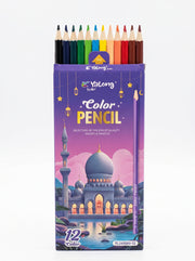 Crayons de couleur 12pcs Yalong To Go - Matériel Dessin