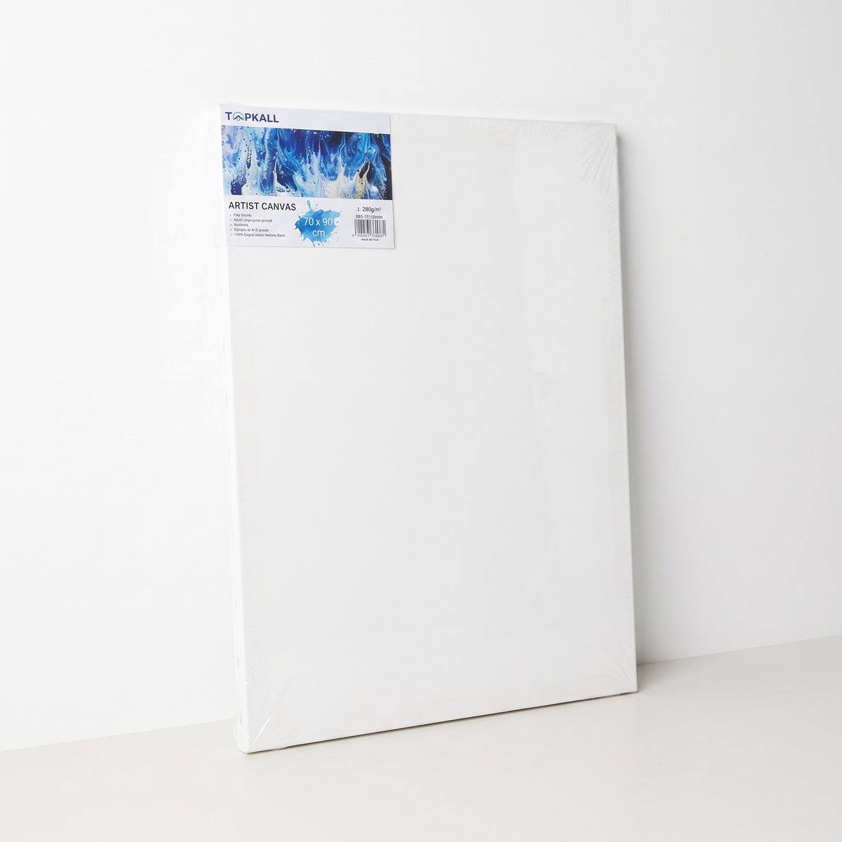 Canvas Tableau à Dessin Blanc TOPKALL - Support Peinture & Croquis