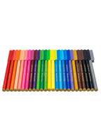 Set de 25 Feutres Faber-Castell Premium – Couleurs Vives pour Dessin