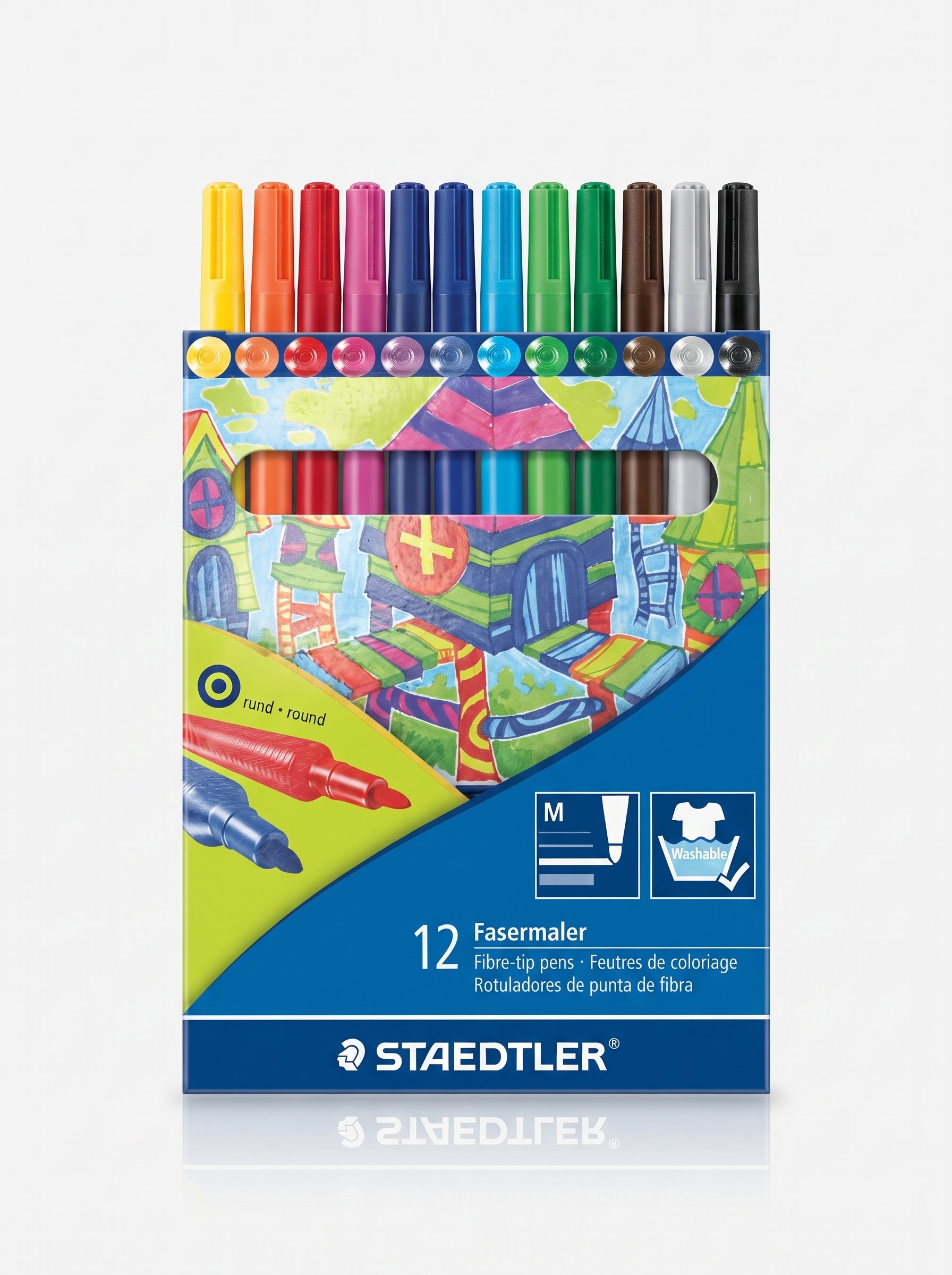 Feutres Staedtler 12 couleurs