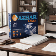 Rame papier A4 Azhar Lazer 80g 500 feuilles - Papier imprimante et photocopie
