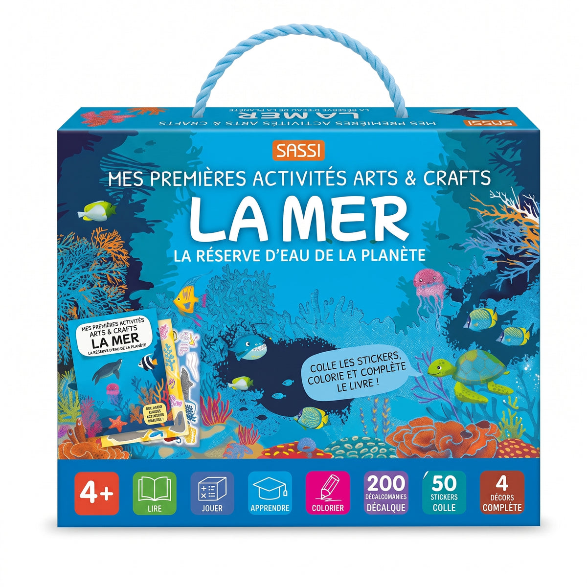 Coffret Arts et Crafts Enfant - Loisirs Créatifs et Éveil Éducatif
