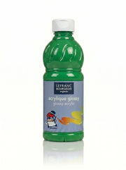 Peinture Gouache Liquide Acrylique Glossy 500ml Lefranc Bourgeois - Beaux-Arts