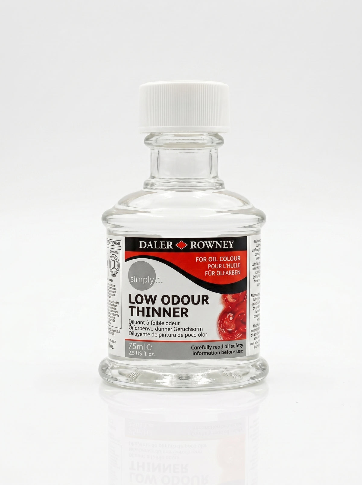 Diluant peinture huile faible odeur - Daler-Rowney 75ml