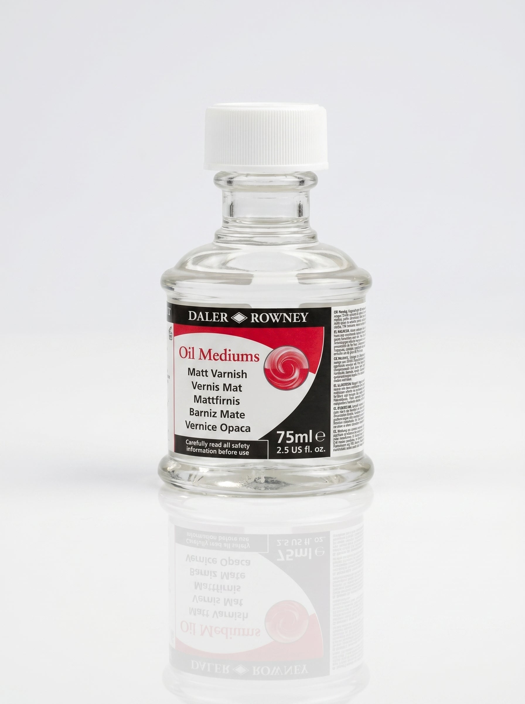 Vernis de finition mat Daler-Rowney - Protection tableau huile (75ml)