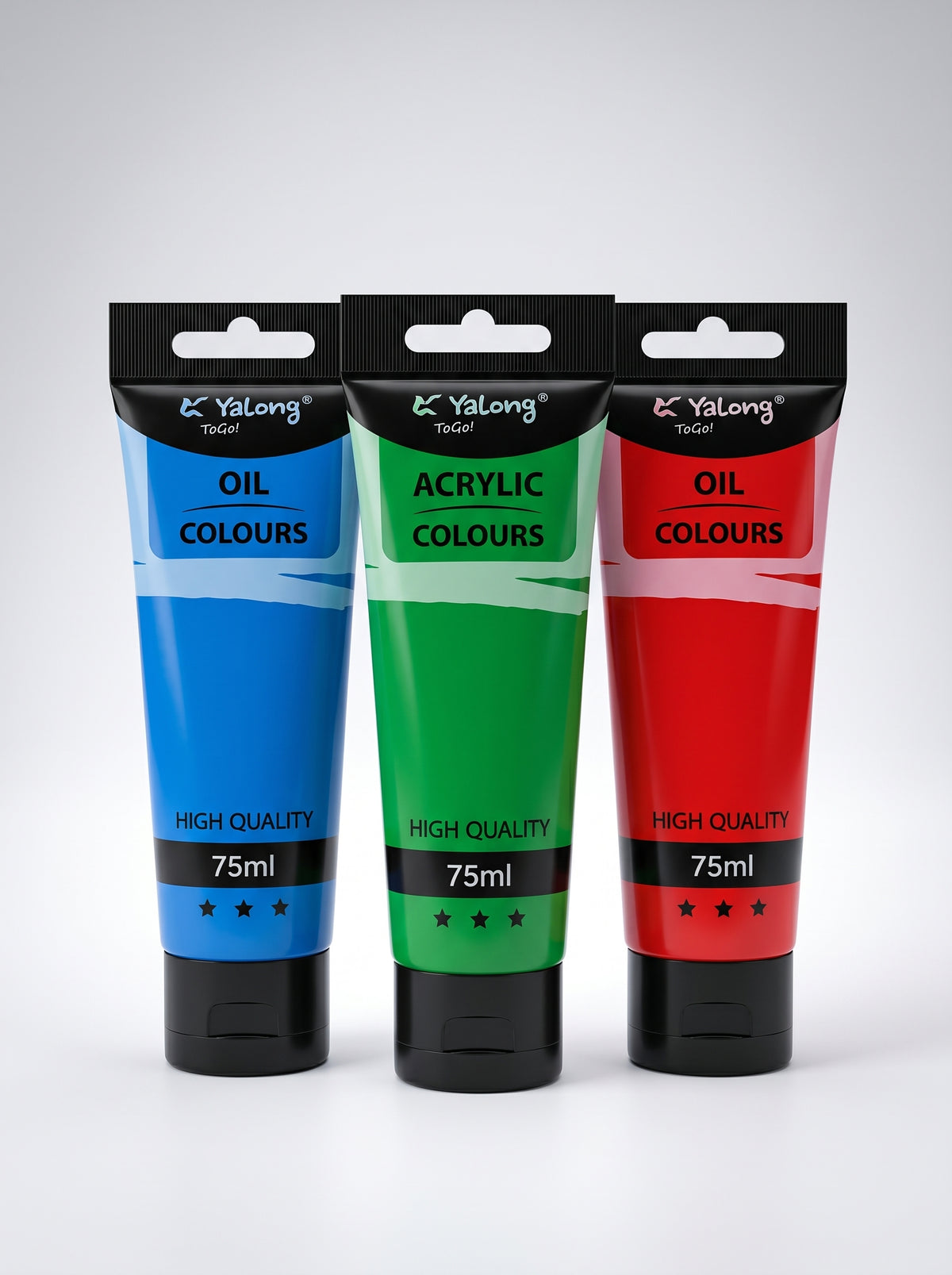 Tube de peinture Yalong 75ml - Gamme Étude et Loisirs Créatifs
