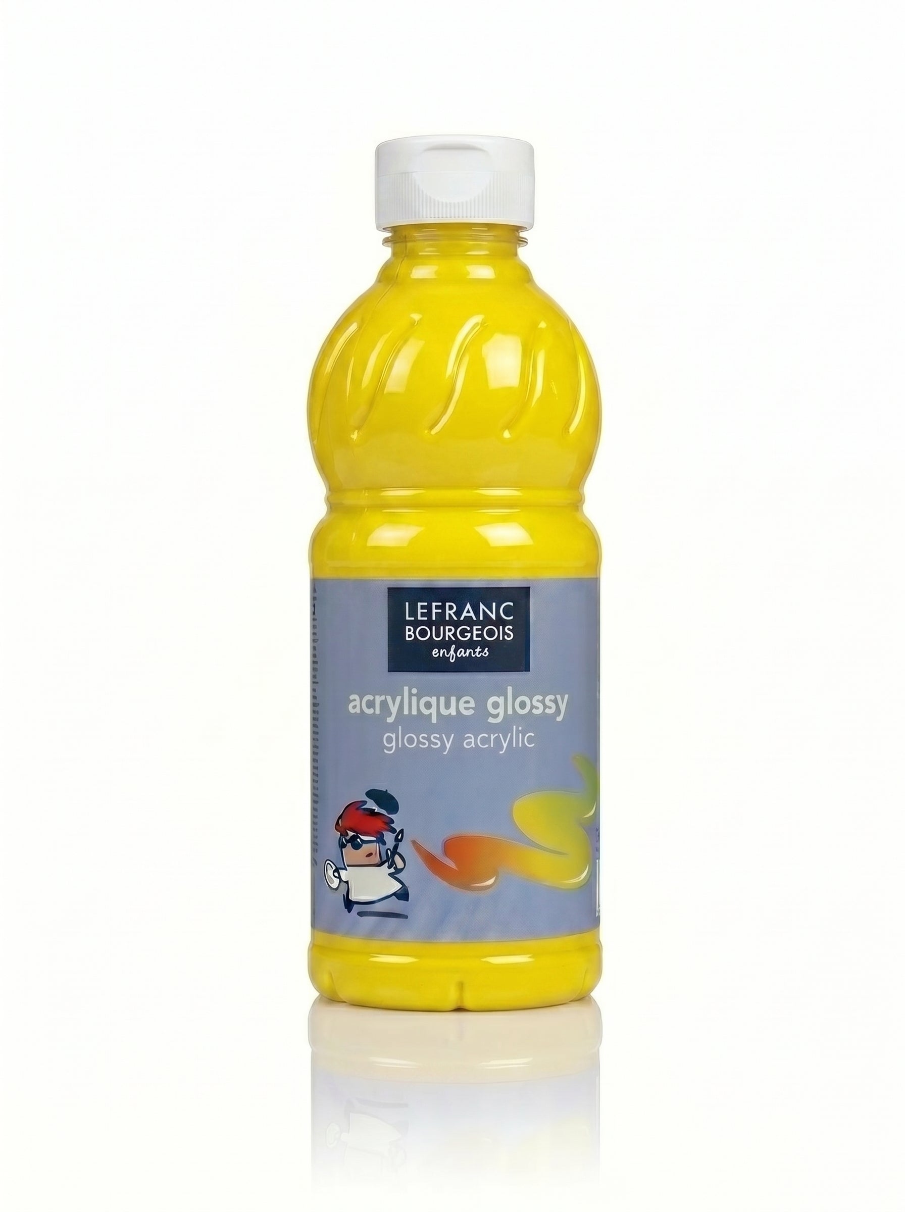 Peinture Gouache Liquide Acrylique Glossy 500ml Lefranc Bourgeois - Beaux-Arts