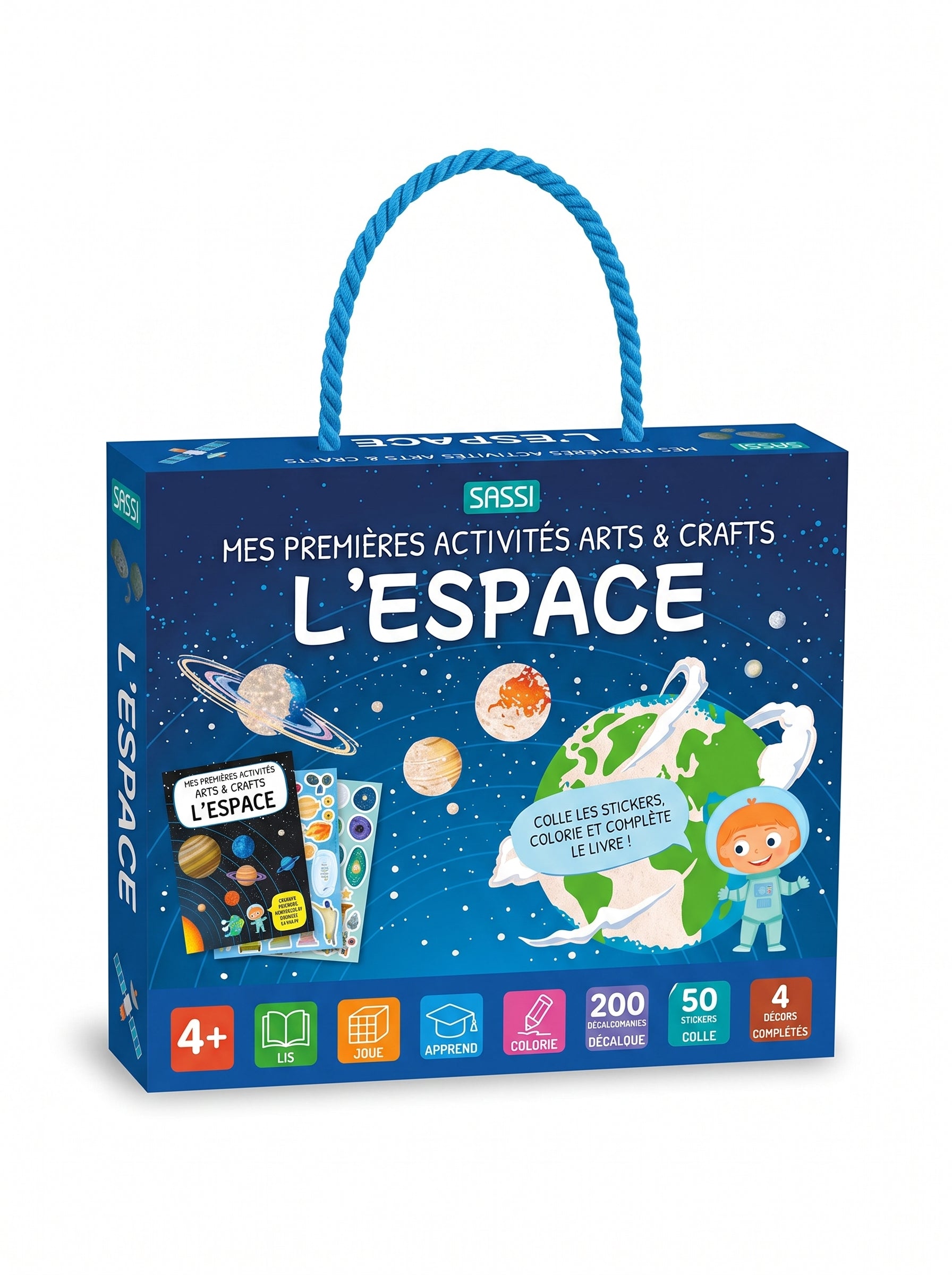 Coffret Arts et Crafts Enfant - Loisirs Créatifs et Éveil Éducatif