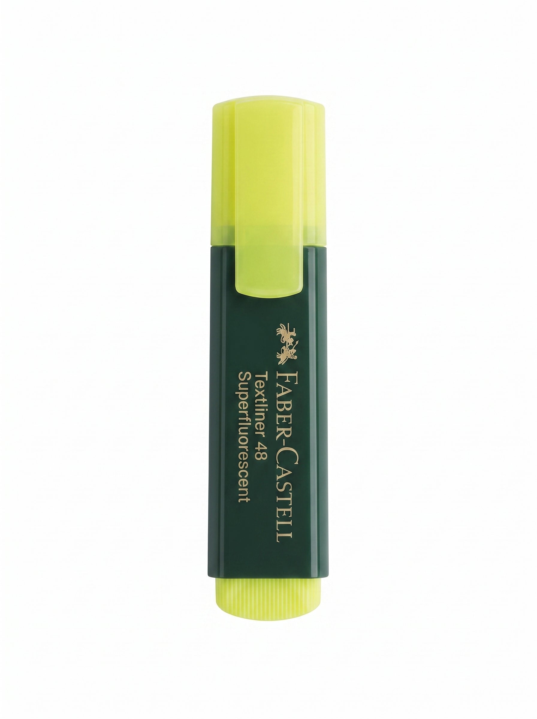 Surligneur fluo Faber-Castell – Feutre Fluorescent Pointe Biseautée