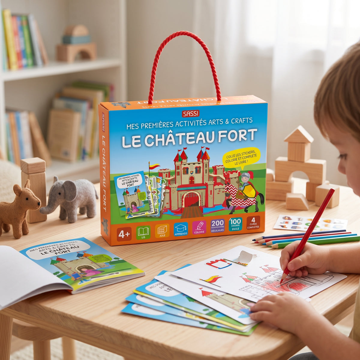 Coffret loisirs créatifs enfant - Valisette d'Activités