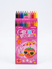 Set de Crayons de couleur 12pcs Yalong - Couleurs Éclatantes Yalong To Go