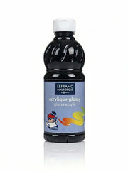 Peinture Gouache Liquide Acrylique Glossy 500ml Lefranc Bourgeois - Beaux-Arts
