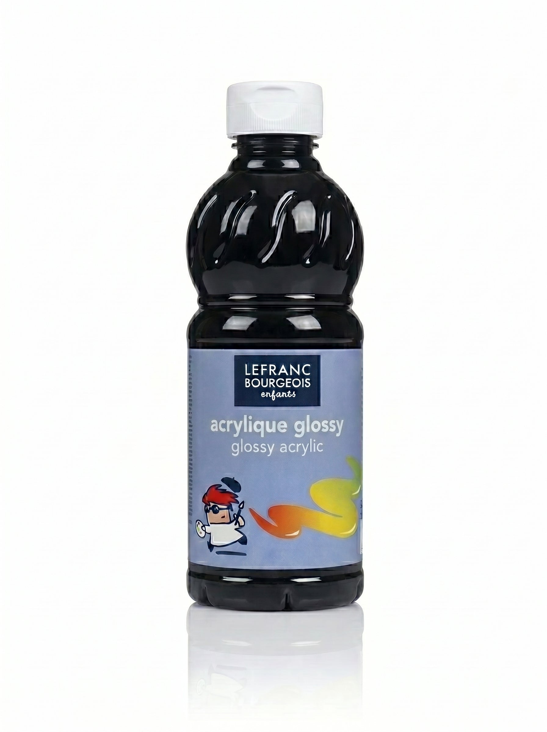 Peinture Gouache Liquide Acrylique Glossy 500ml Lefranc Bourgeois - Beaux-Arts