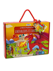 Coffret Livre et Puzzle Fantasy – Jeu Éducatif Enfant
