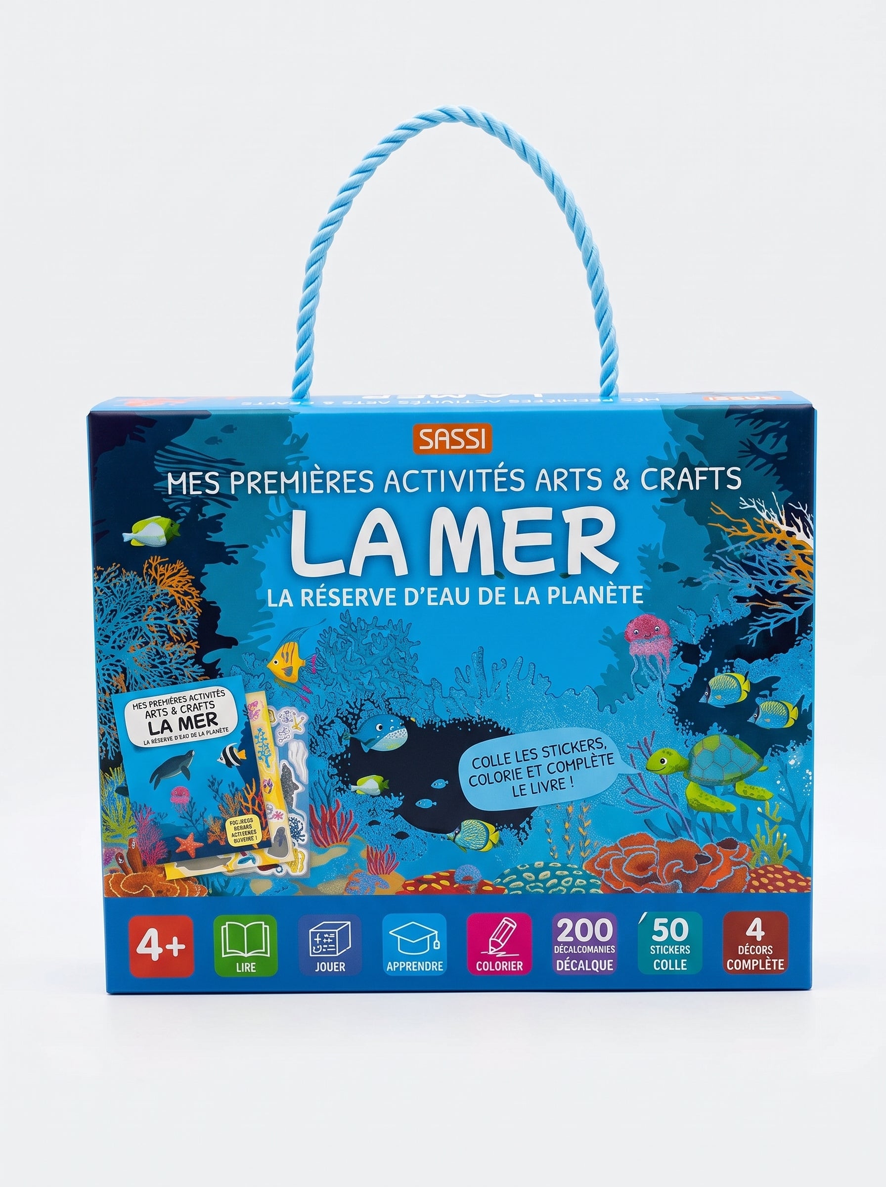 Coffret Arts et Crafts Enfant - Loisirs Créatifs et Éveil Éducatif