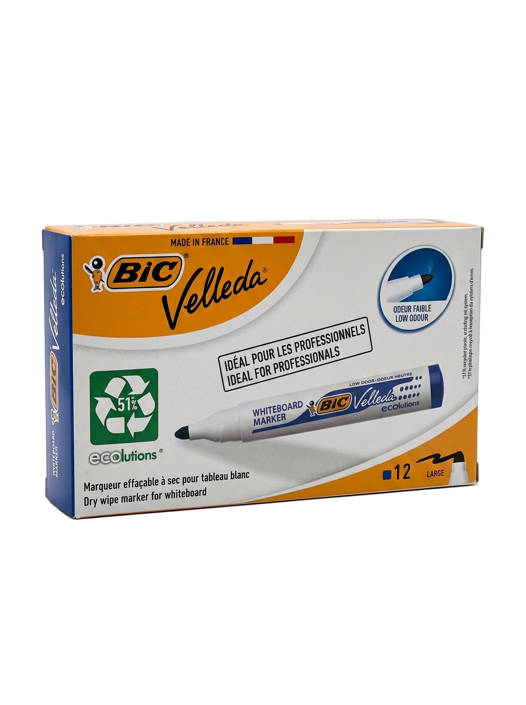 Marqueur Velleda Écologique BIC Bleu Image secondaire du produit