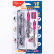 Boîte géométrie Yalong 10 pièces