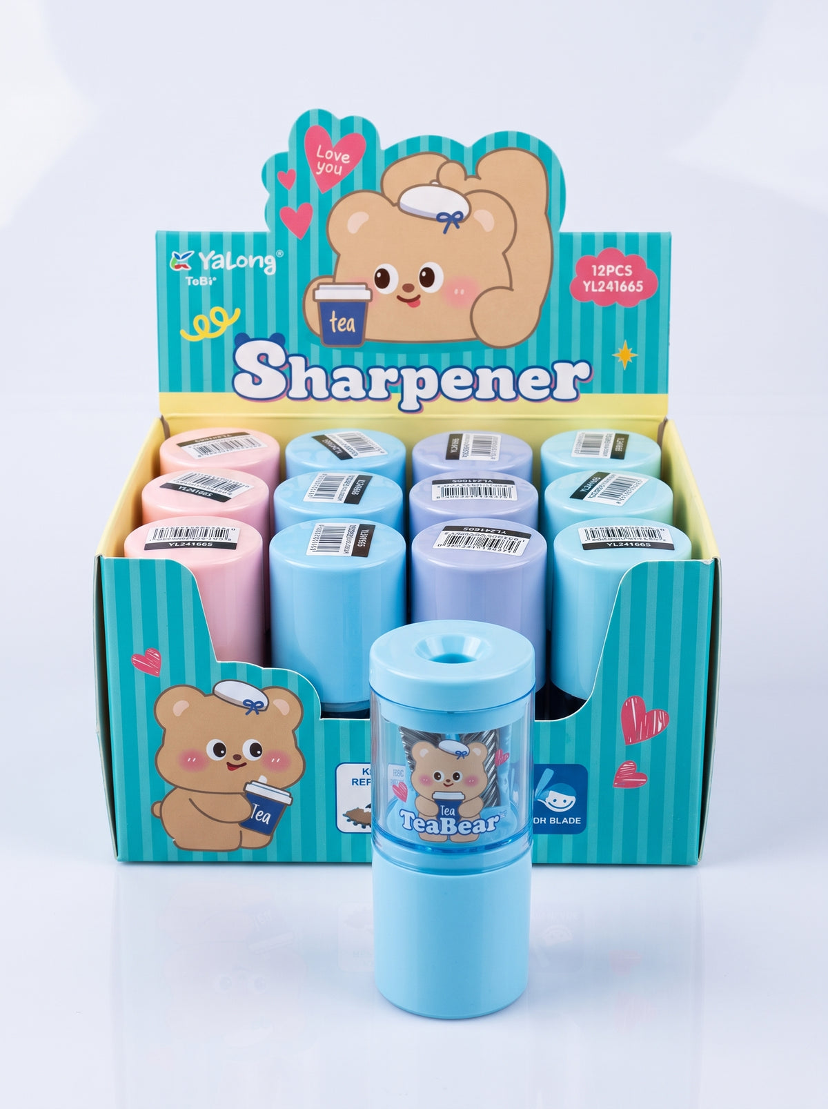 Gomme taille-crayon 1 usage Yalong To Go – Pratique pour l'école