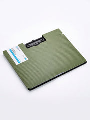 Porte-Bloc A4 avec Pince – Presse-Papiers Double Volet en Plastique