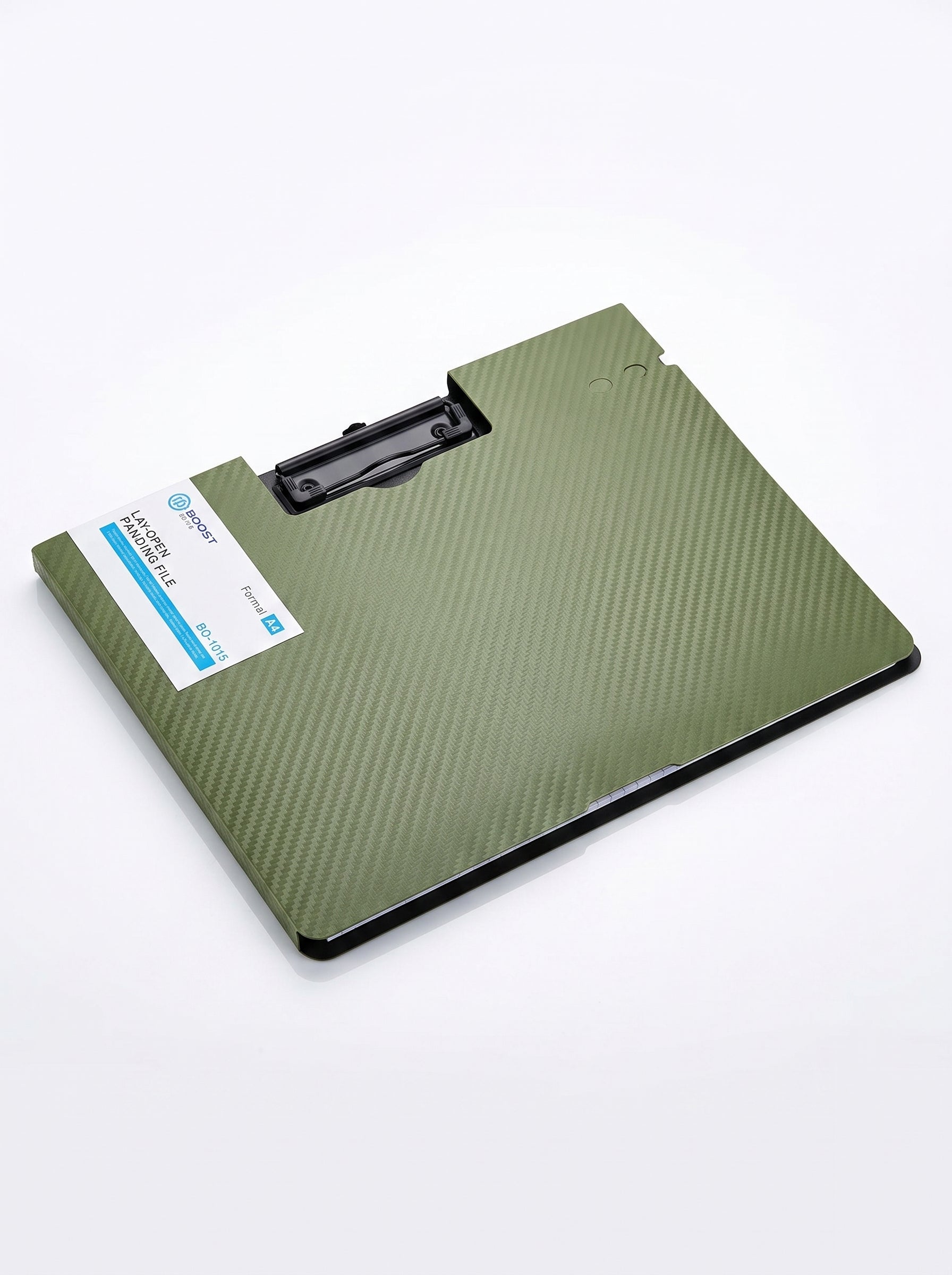 Porte-Bloc A4 avec Pince – Presse-Papiers Double Volet en Plastique