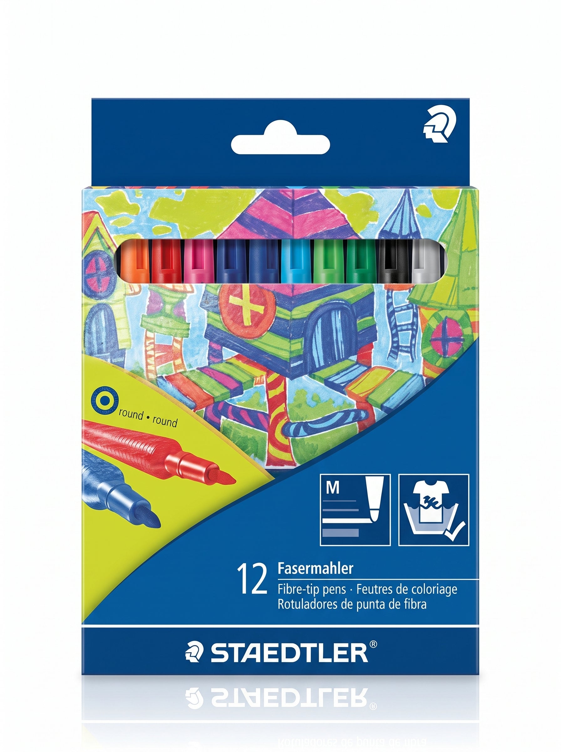 Feutres Staedtler 12 couleurs