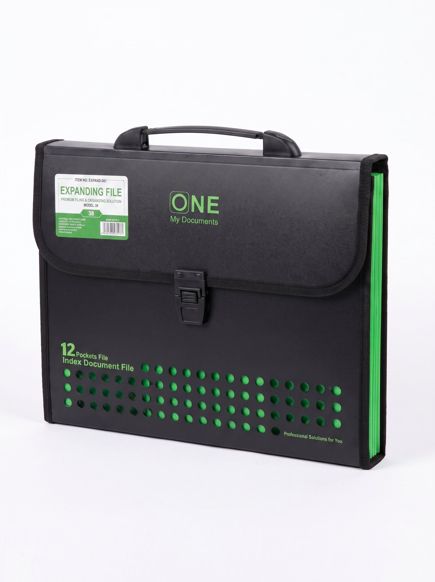 Porte Classe Dossier A4 13pockets - Trieur Accordéon Extensible Image secondaire du produit