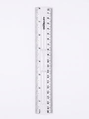Règle cristal 20cm - Règle Plate Transparente