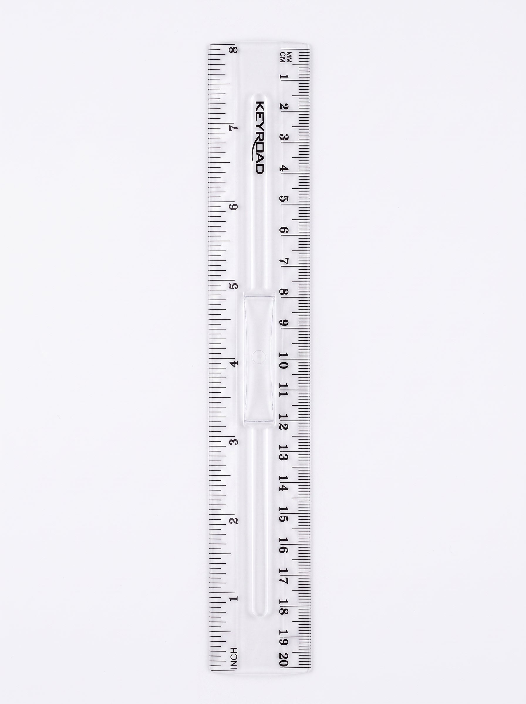 Règle cristal 20cm - Règle Plate Transparente