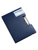 Porte-Bloc A4 avec Pince – Presse-Papiers Double Volet en Plastique