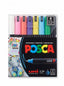 Set de 8 marqueurs Posca PC-1MR - Pointe extra-fine 0,7 mm