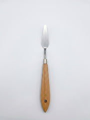 Couteau à palette métal et en bois TOPKALL – Outil de peinture artistique