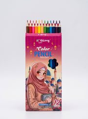 Yalong To Go - Boîte de Crayons de Couleur 12 Pièces | Dessin & Croquis Maroc