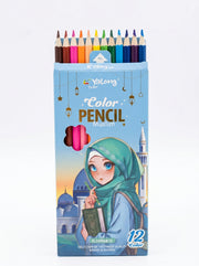 Yalong To Go - Boîte de Crayons de Couleur 12 Pièces | Dessin & Croquis Maroc