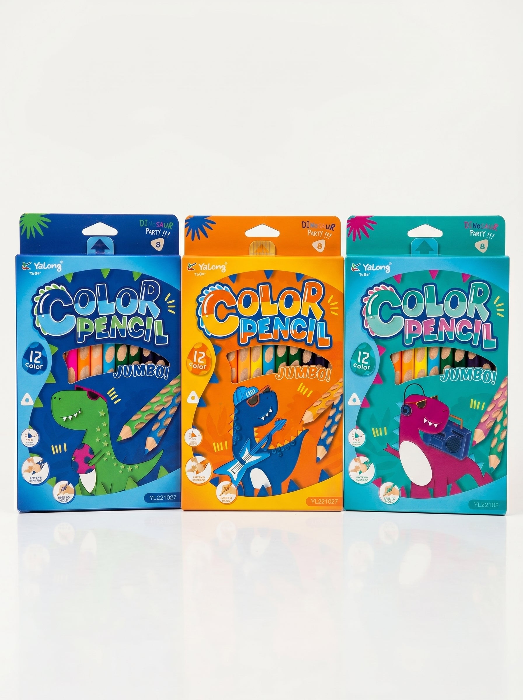 Yalong To Go - Boîte de Crayons de Couleur 12 Pièces | Dessin & Croquis Maroc