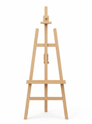 Chevalet en bois 90cm - Pour peinture, dessin et ateliers d'artistes