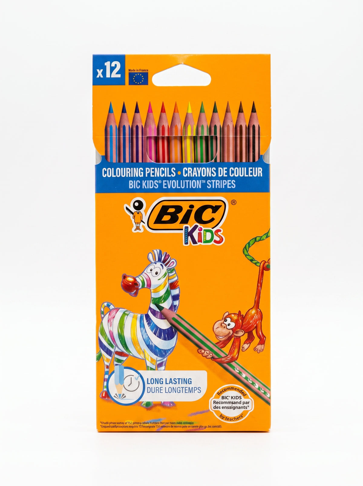 Boîte de Crayons de couleur 12 pièces BIC