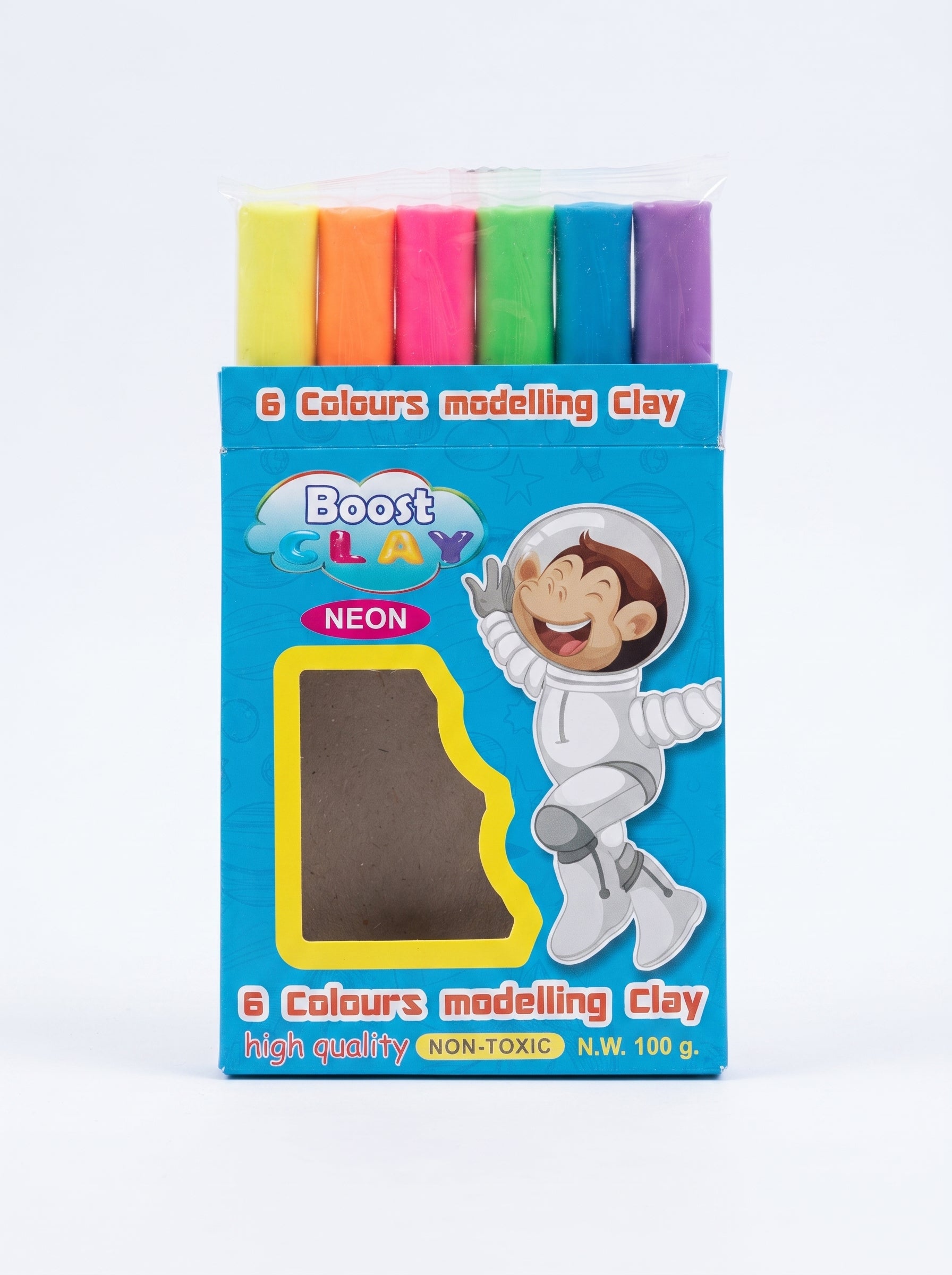 Pâte à modeler : Coffret de 6 bâtonnets multicolores pour enfants