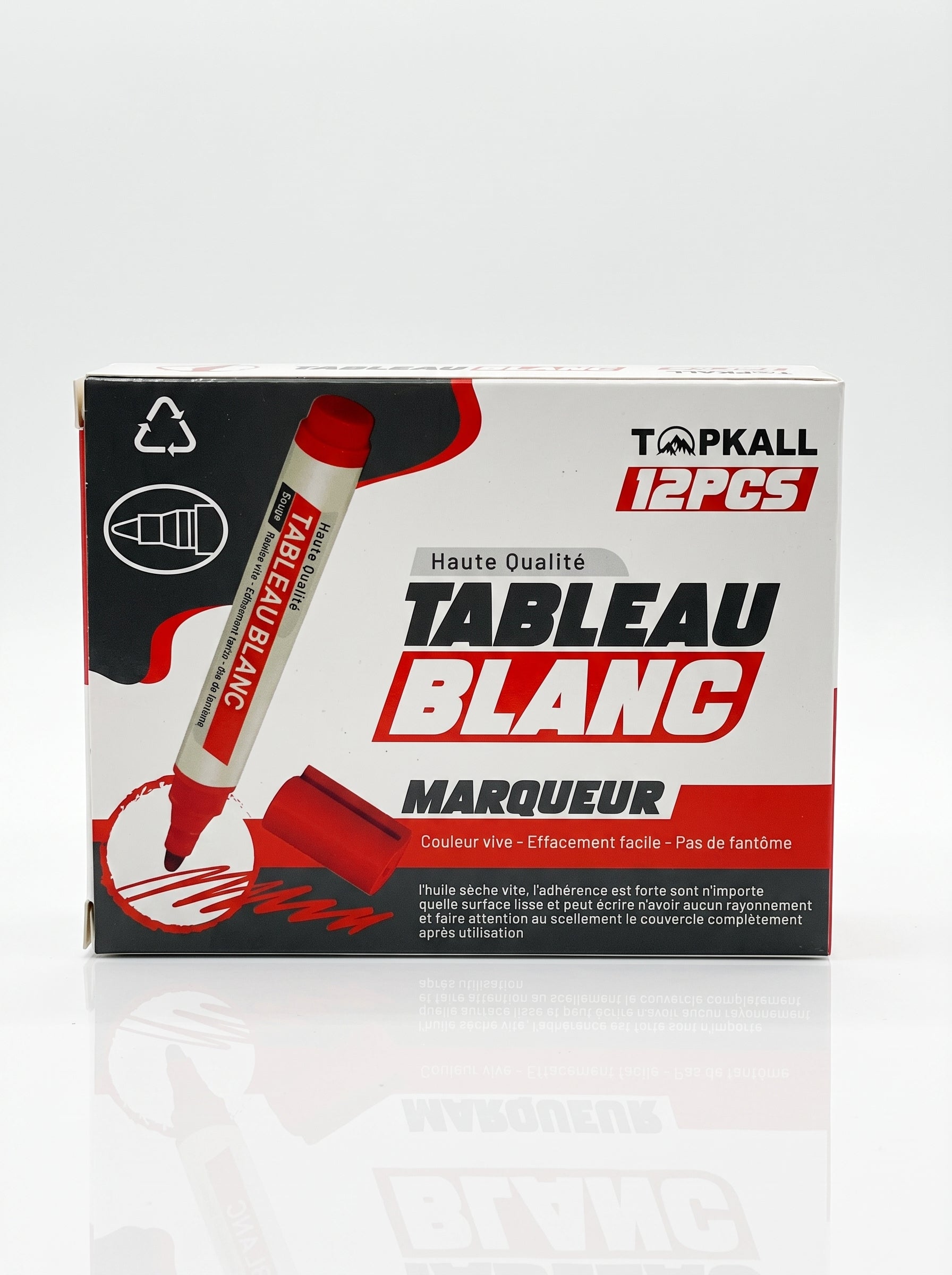 Marqueur tableau blanc Topkall Effaçable