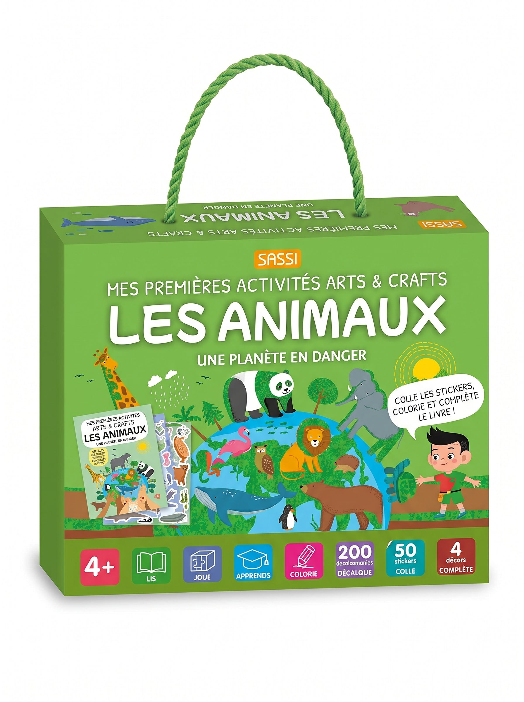 Coffret Arts et Crafts Enfant - Loisirs Créatifs et Éveil Éducatif