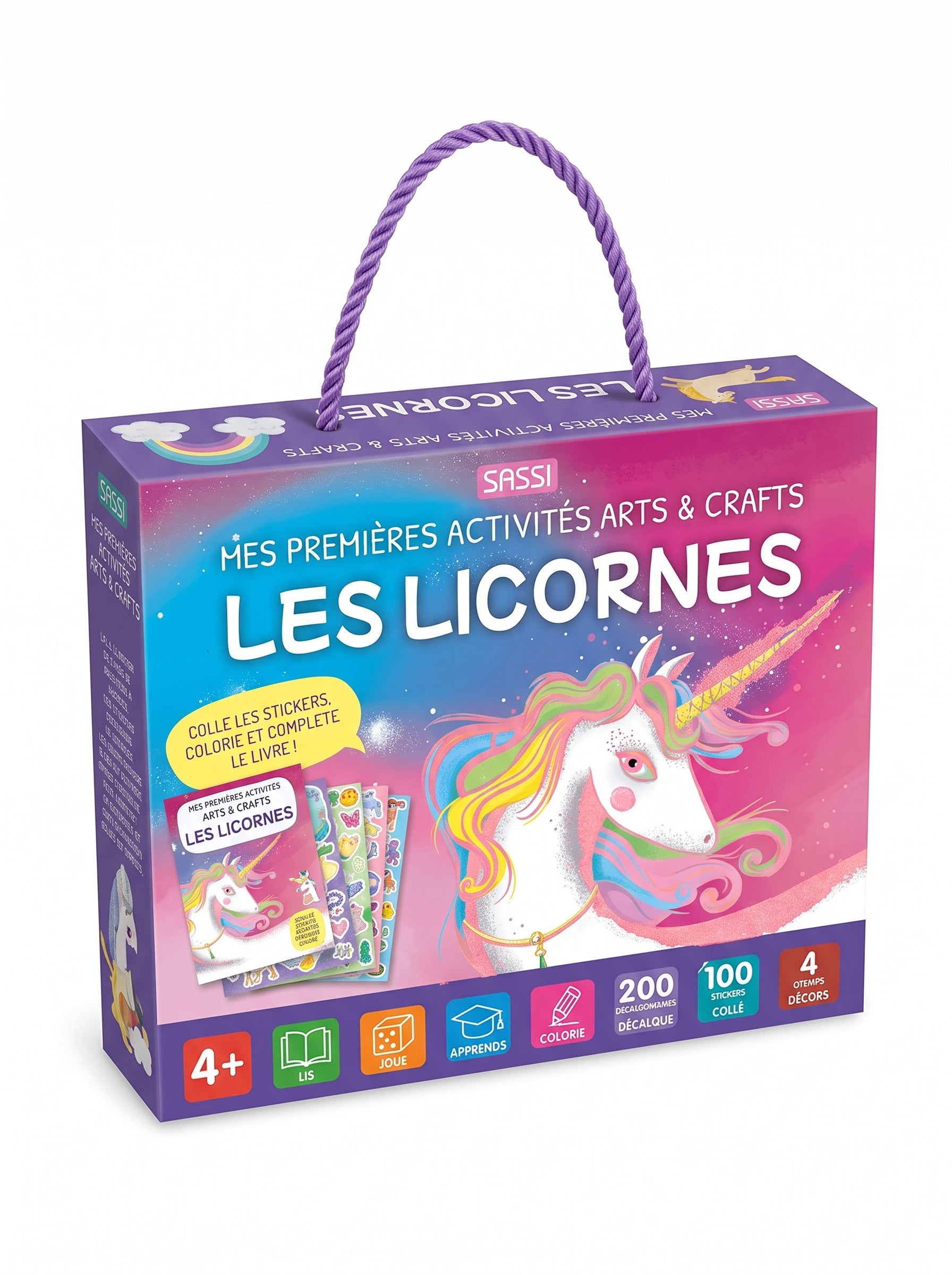 Coffret Arts et Crafts Enfant - Loisirs Créatifs et Éveil Éducatif
